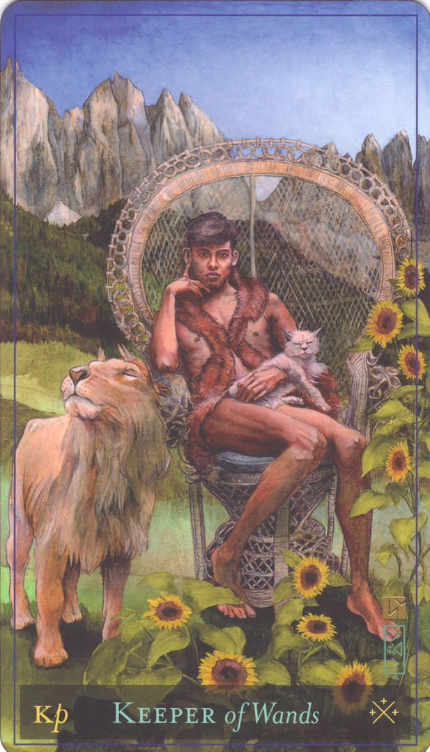 Королева жезлов — Таро божественной маскулинности