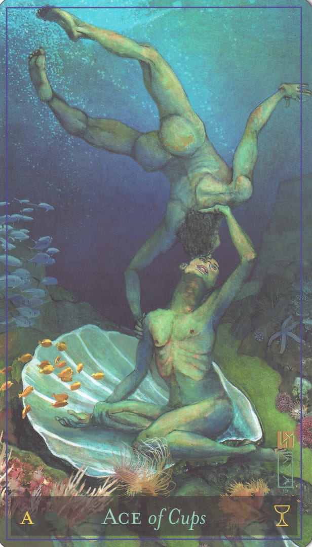 Туз чаш — Таро божественной маскулинности