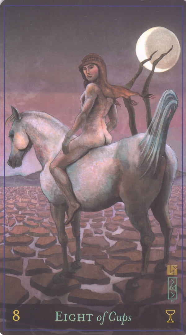 Восьмёрка чаш — Таро божественной маскулинности