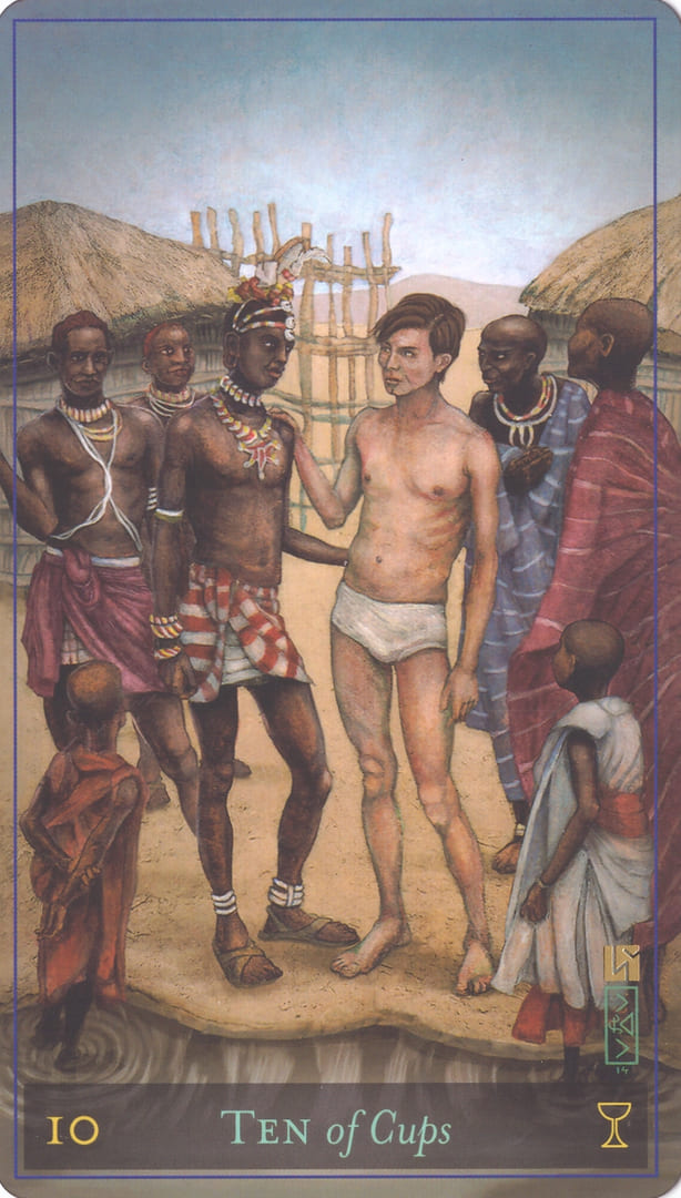 Десятка чаш — Таро божественной маскулинности