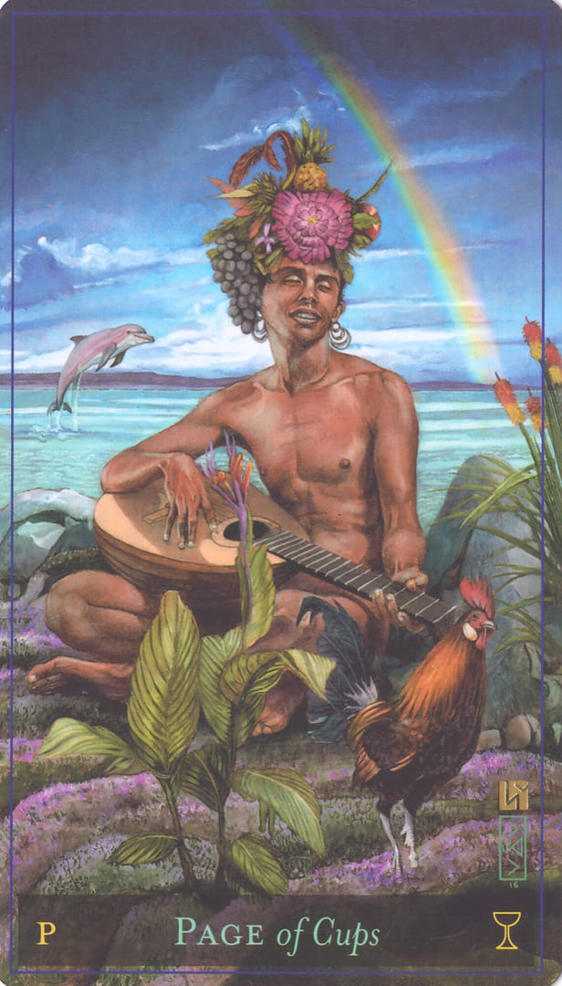 Паж чаш — Таро божественной маскулинности