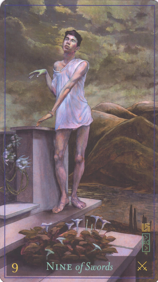Девятка мечей — Таро божественной маскулинности