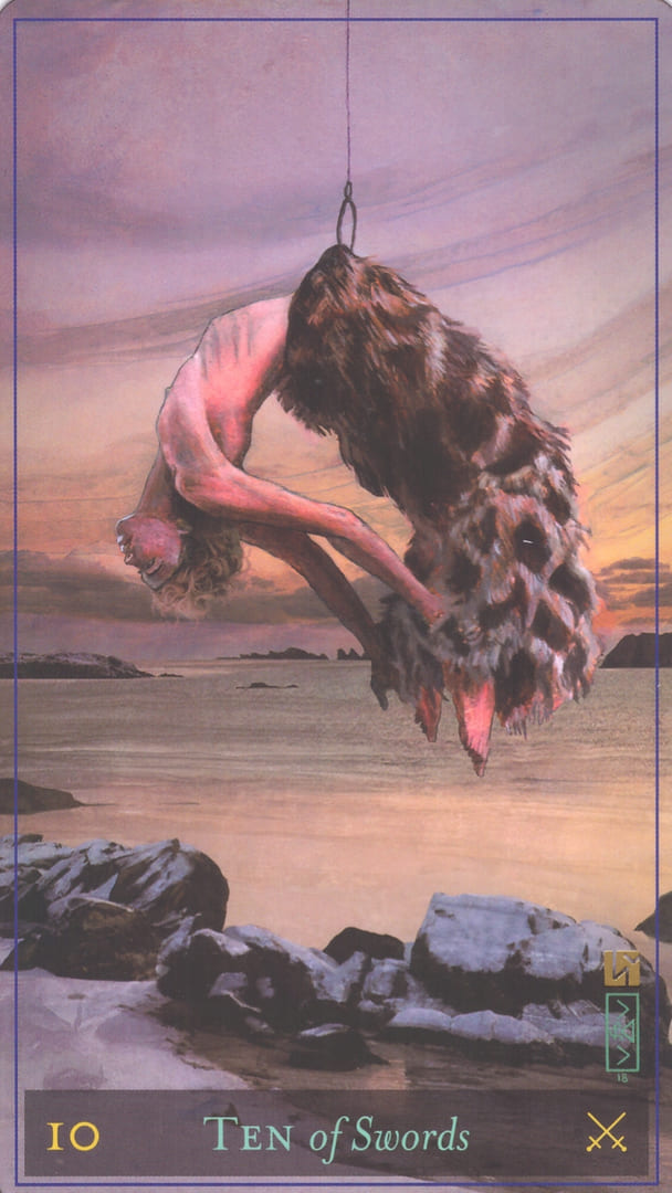 Десятка мечей — Таро божественной маскулинности