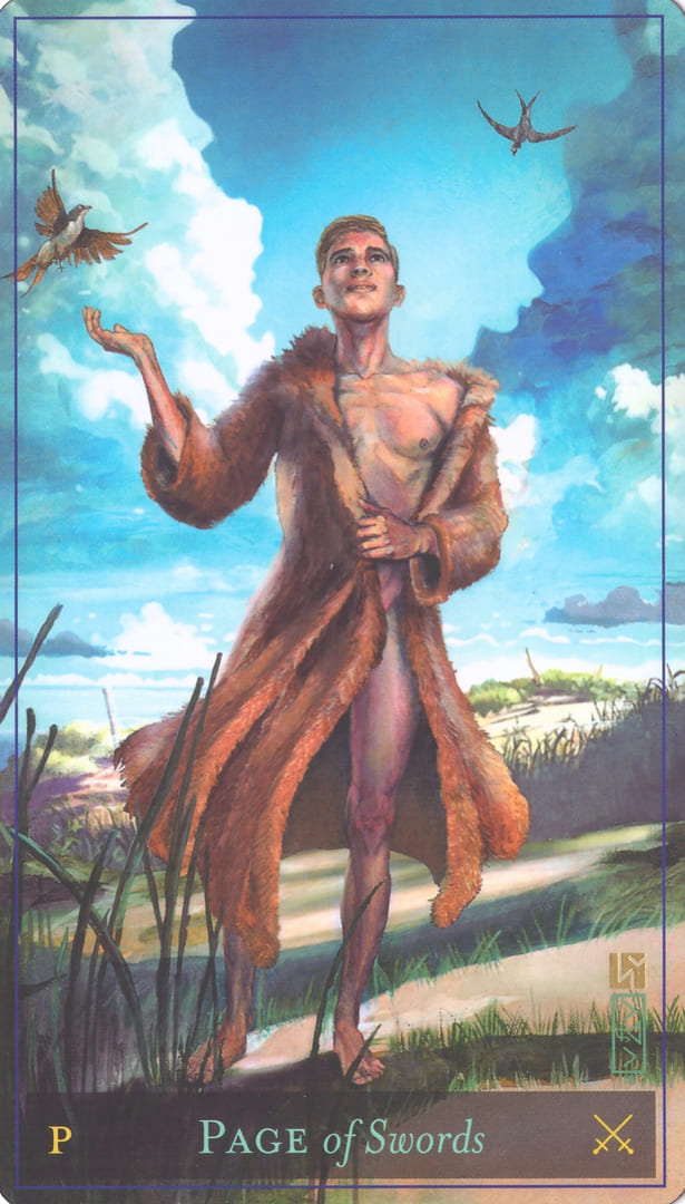 Паж мечей — Таро божественной маскулинности