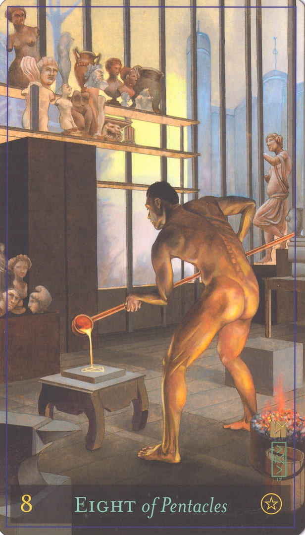 Восьмёрка пентаклей