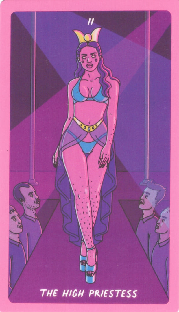 Верховная жрица — Exotic Cancer Tarot