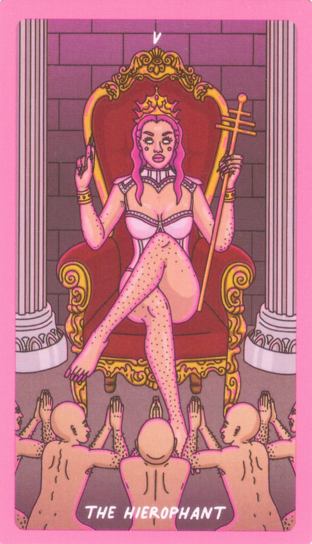 Иерофант — Exotic Cancer Tarot