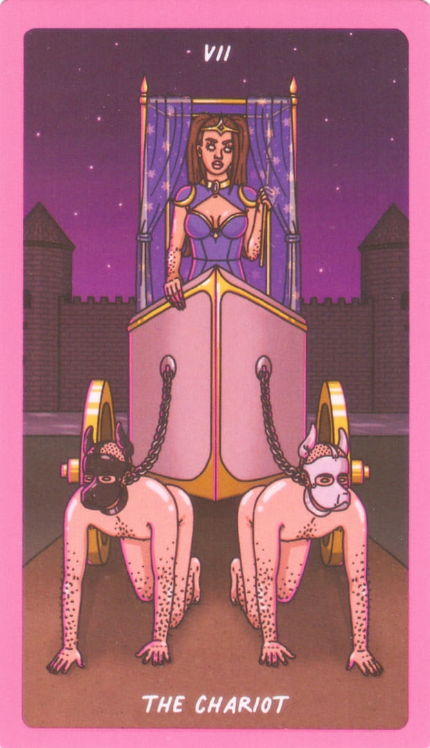 Колесница — Exotic Cancer Tarot
