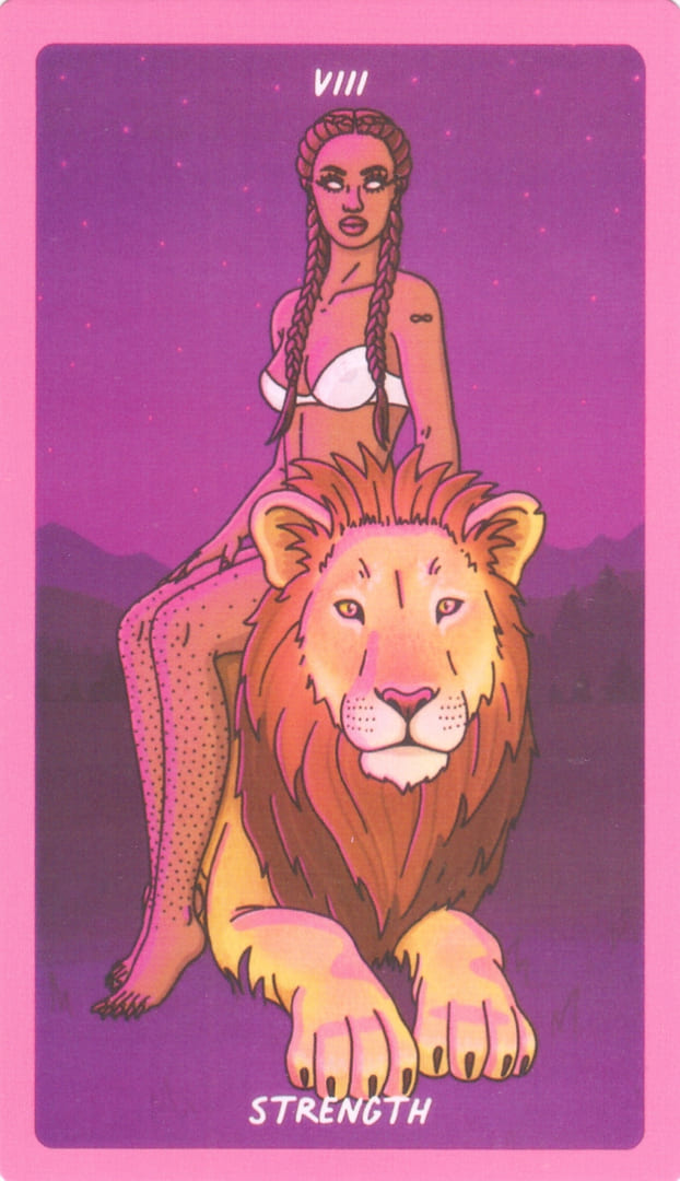 Сила — Exotic Cancer Tarot