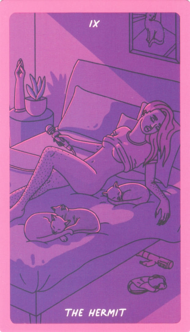 Отшельник — Exotic Cancer Tarot