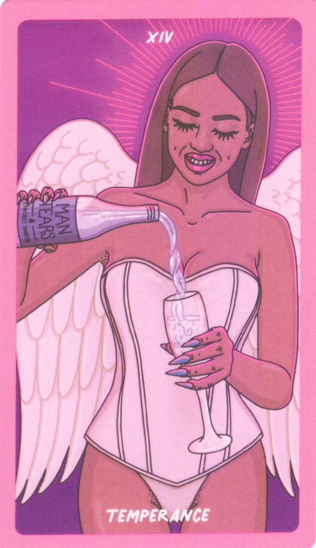 Умеренность — Exotic Cancer Tarot