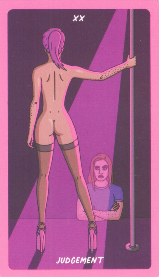 Суд — Exotic Cancer Tarot