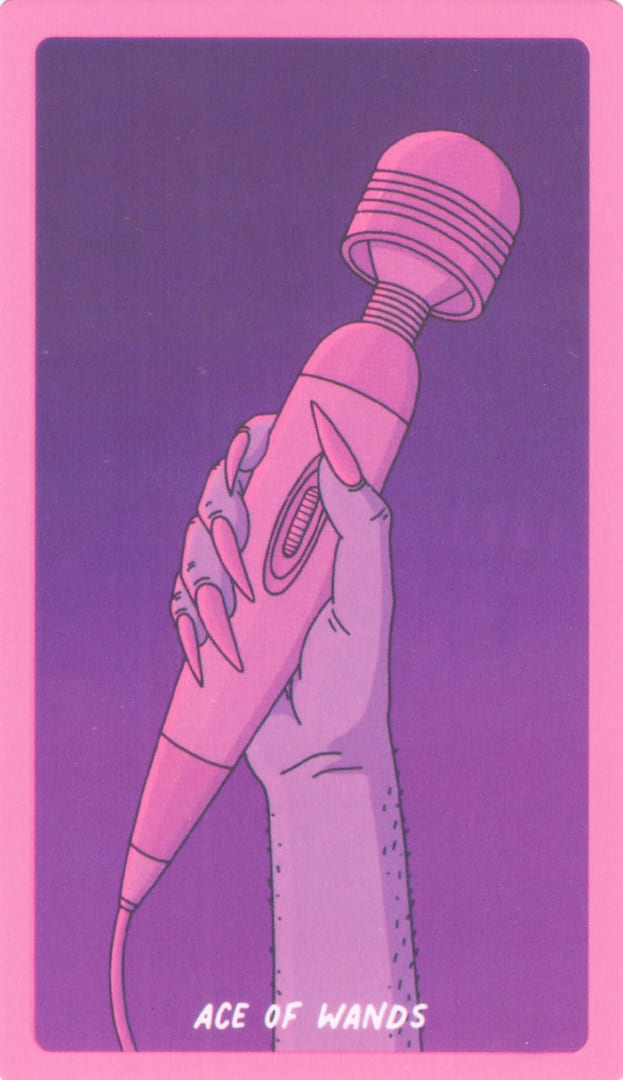 Туз жезлов — Exotic Cancer Tarot