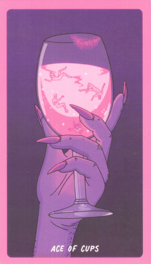Туз чаш — Exotic Cancer Tarot