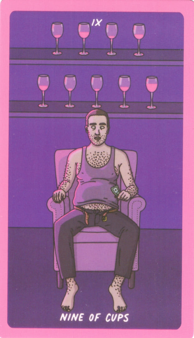 Девятка чаш — Exotic Cancer Tarot