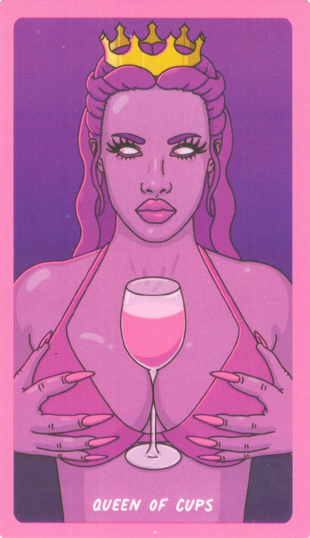 Королева чаш — Exotic Cancer Tarot