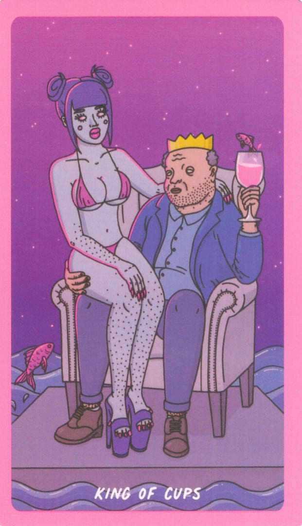 Король чаш — Exotic Cancer Tarot