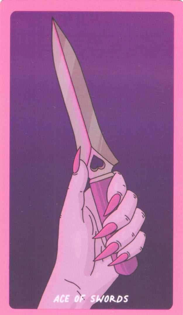 Туз мечей — Exotic Cancer Tarot