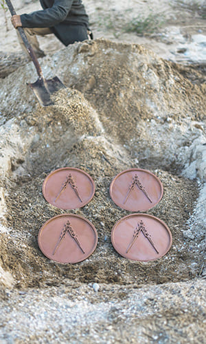 Четверка пентаклей