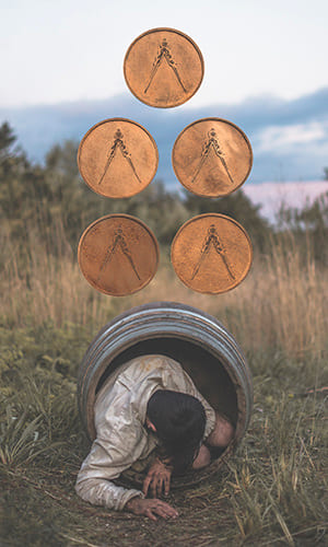 Пятёрка пентаклей