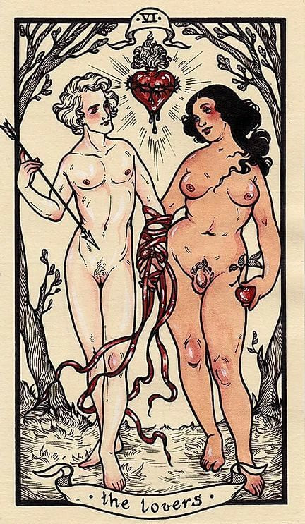 Влюбленные — Таро Федора Павлова