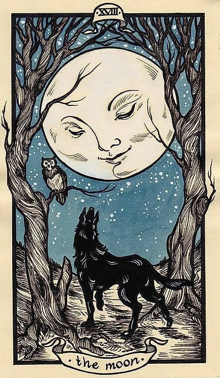 Луна — Таро Федора Павлова