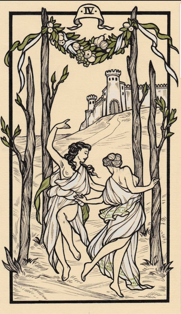 Четверка жезлов