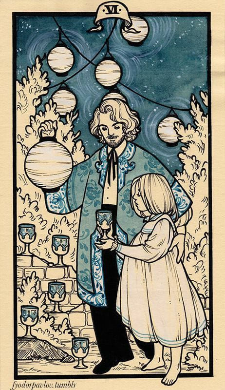 Шестёрка чаш