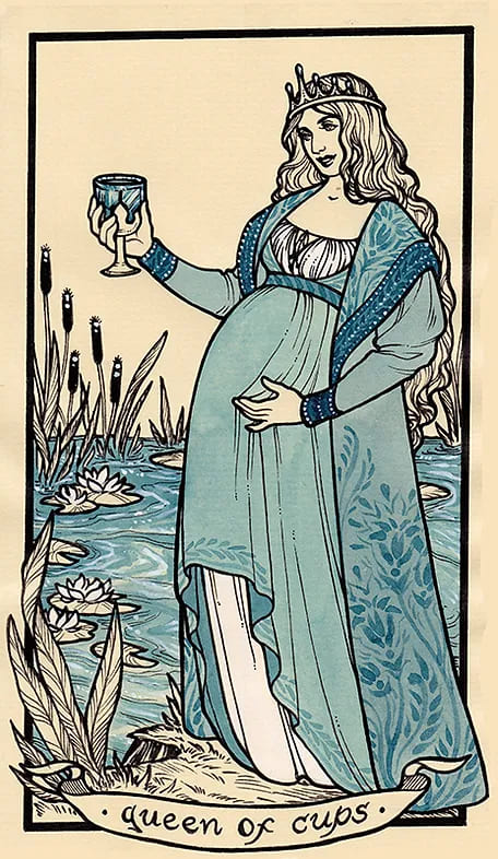 Королева чаш — Таро Федора Павлова