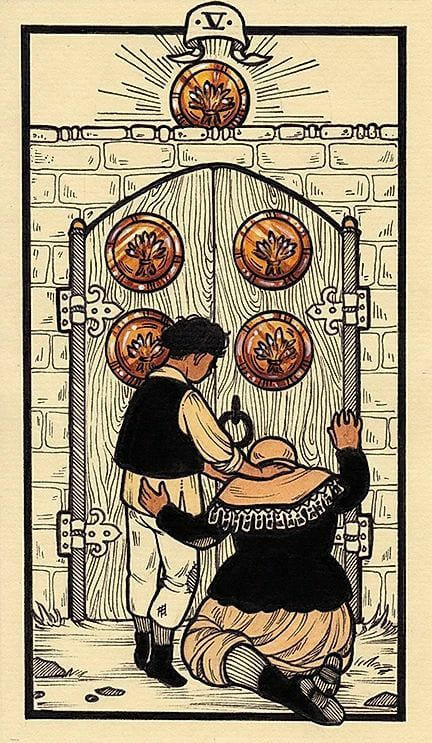 Пятёрка пентаклей