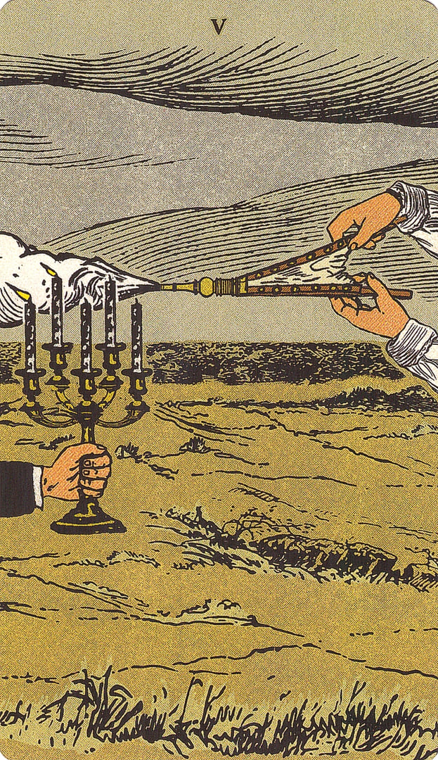 Пятёрка жезлов