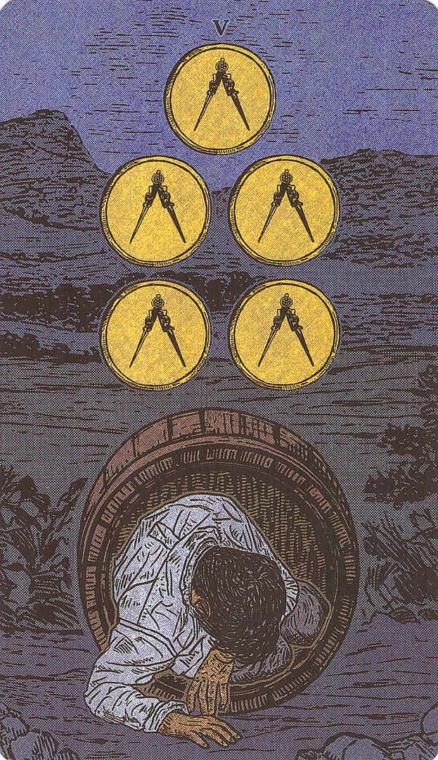 Пятёрка пентаклей