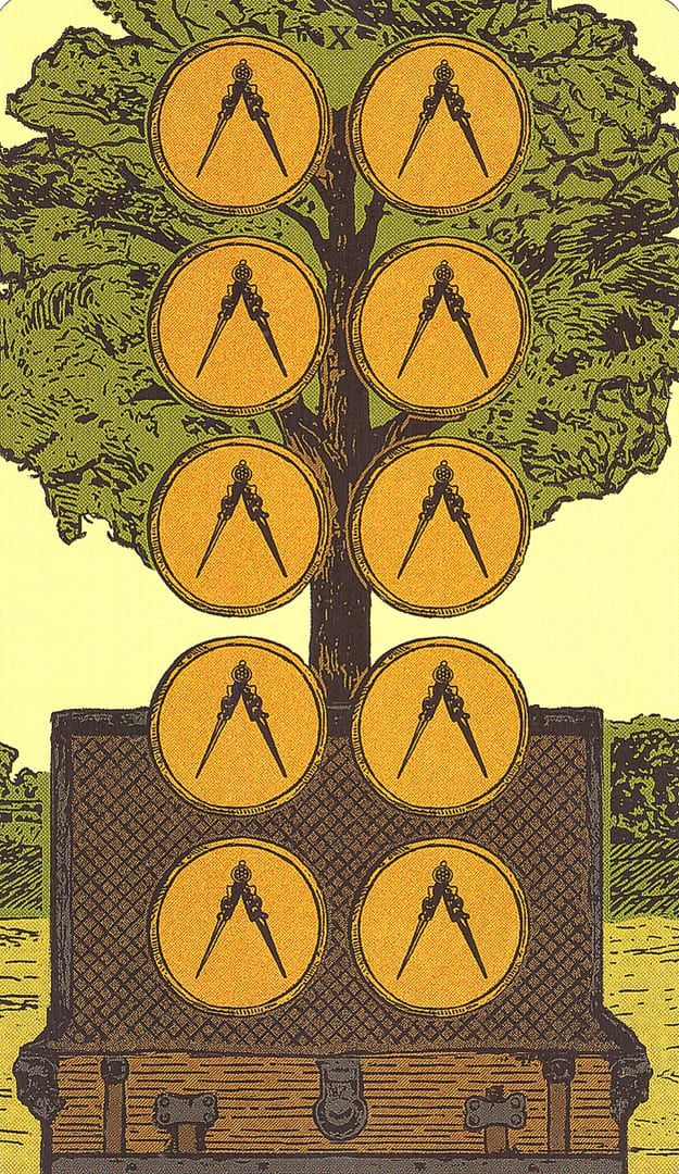 Десятка пентаклей