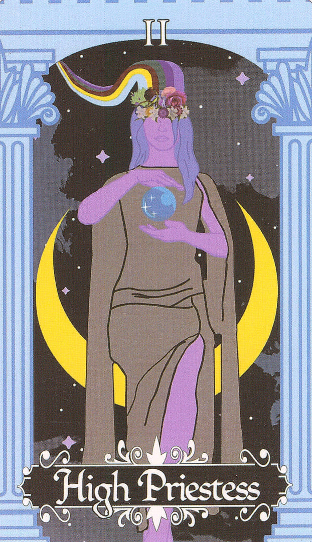 Верховная жрица — Cosmic Coven Tarot