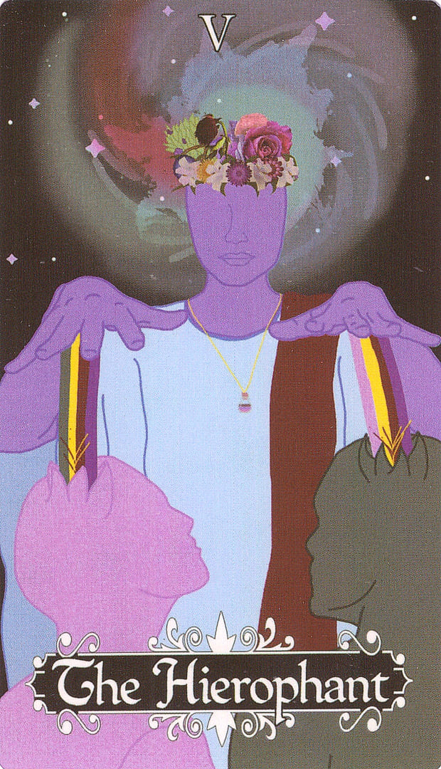 Иерофант — Cosmic Coven Tarot