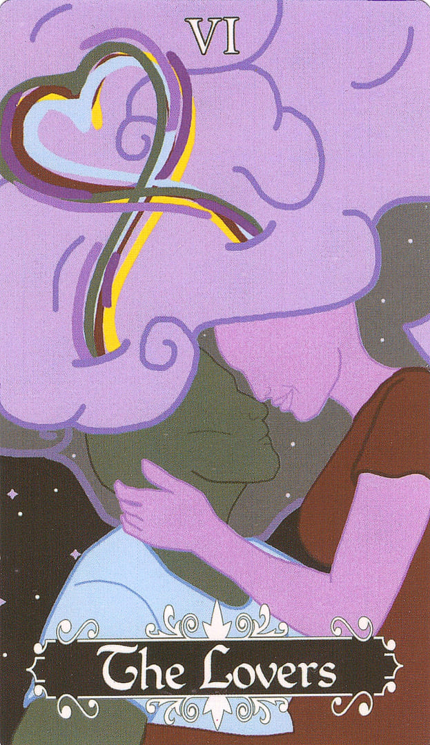Влюбленные — Cosmic Coven Tarot