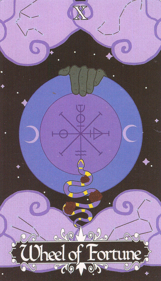 Колесо фортуны — Cosmic Coven Tarot