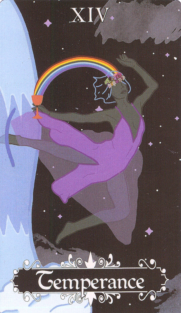Умеренность — Cosmic Coven Tarot
