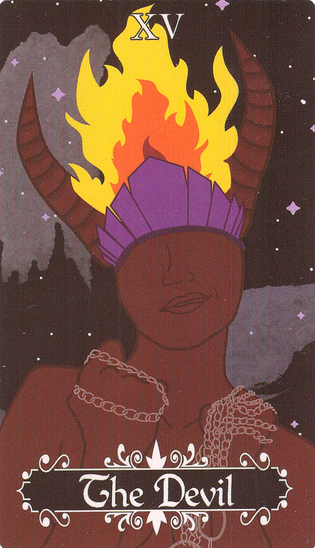 Дьявол — Cosmic Coven Tarot