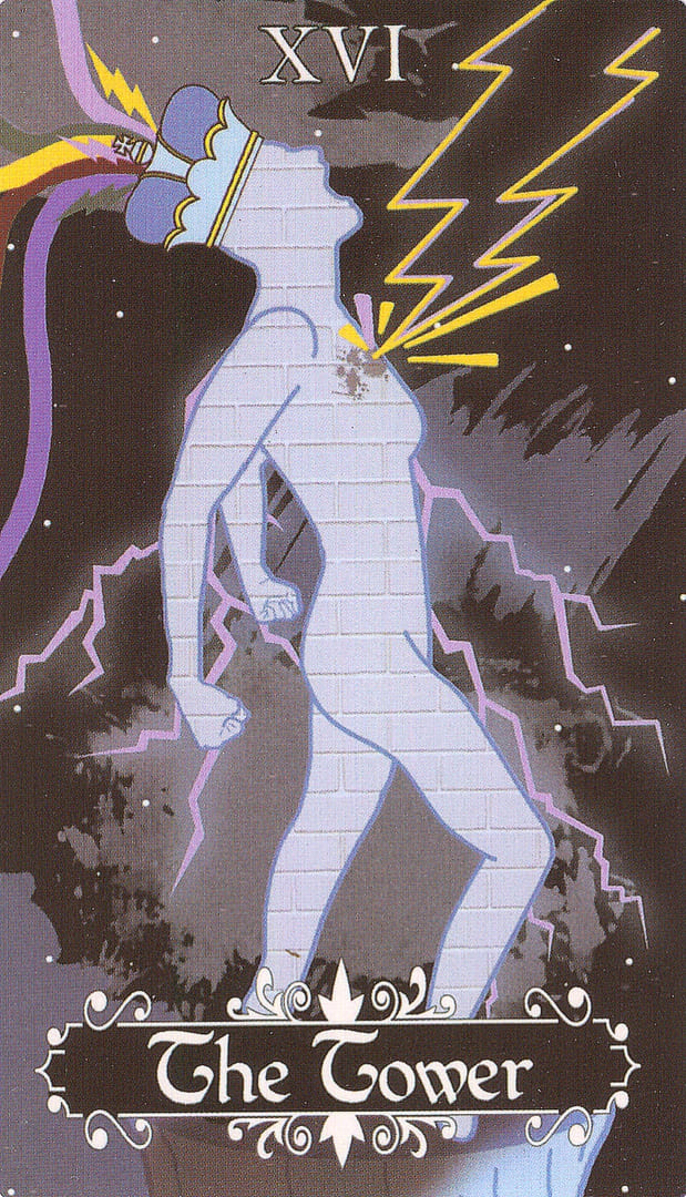 Башня — Cosmic Coven Tarot