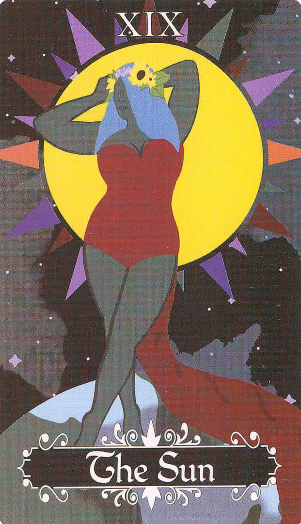 Солнце — Cosmic Coven Tarot