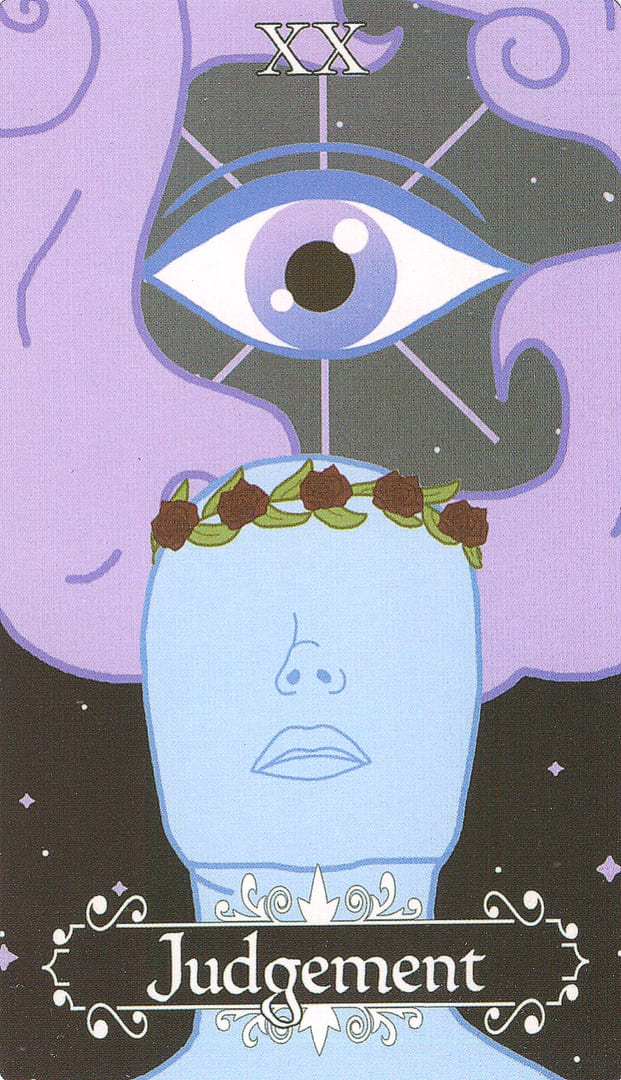 Суд — Cosmic Coven Tarot
