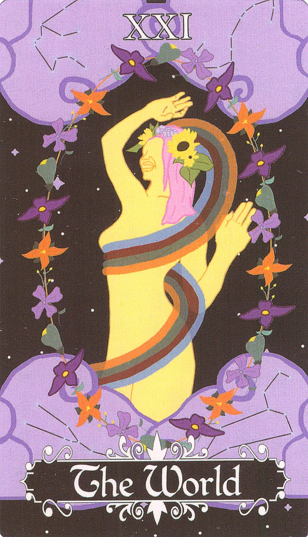 Мир — Cosmic Coven Tarot