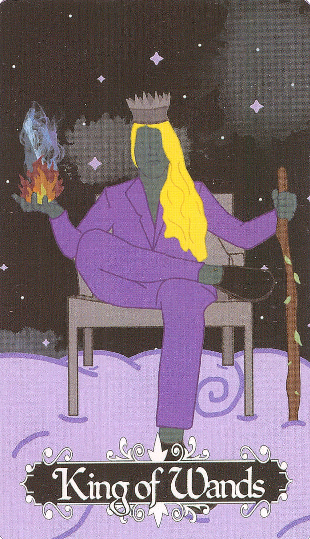 Король жезлов — Cosmic Coven Tarot