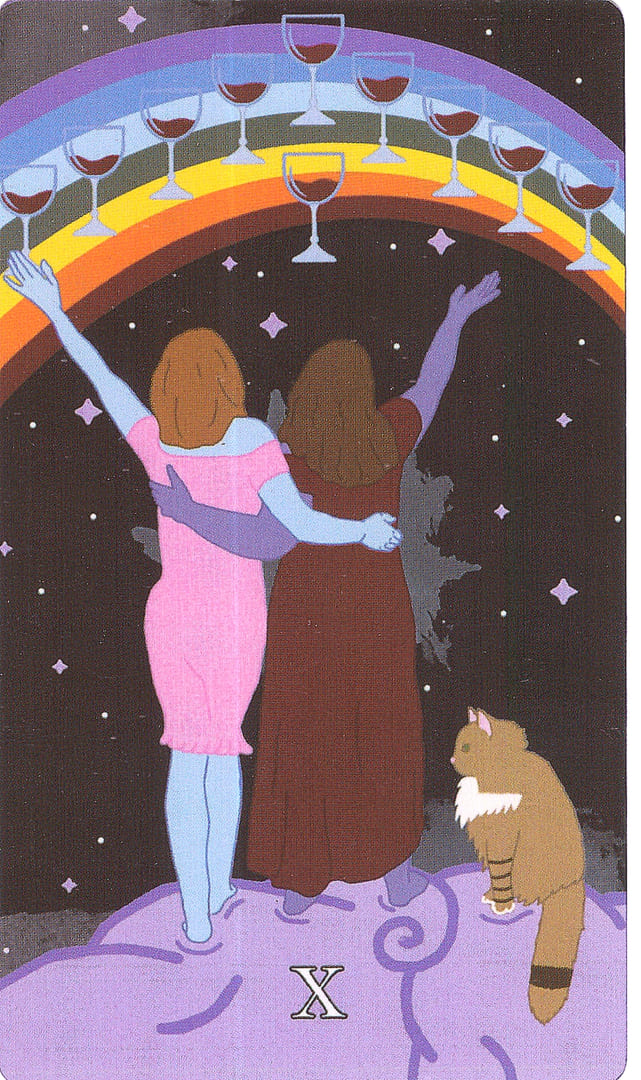Десятка чаш — Cosmic Coven Tarot