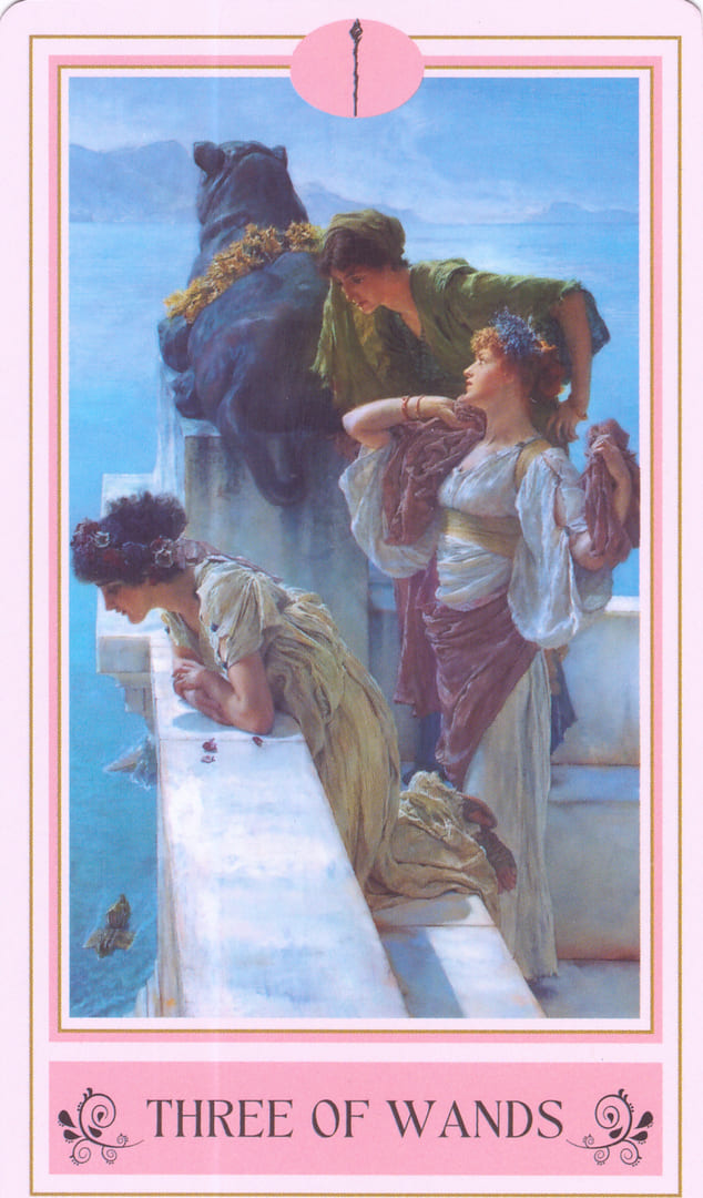 Тройка жезлов — Tarot of Aphrodite