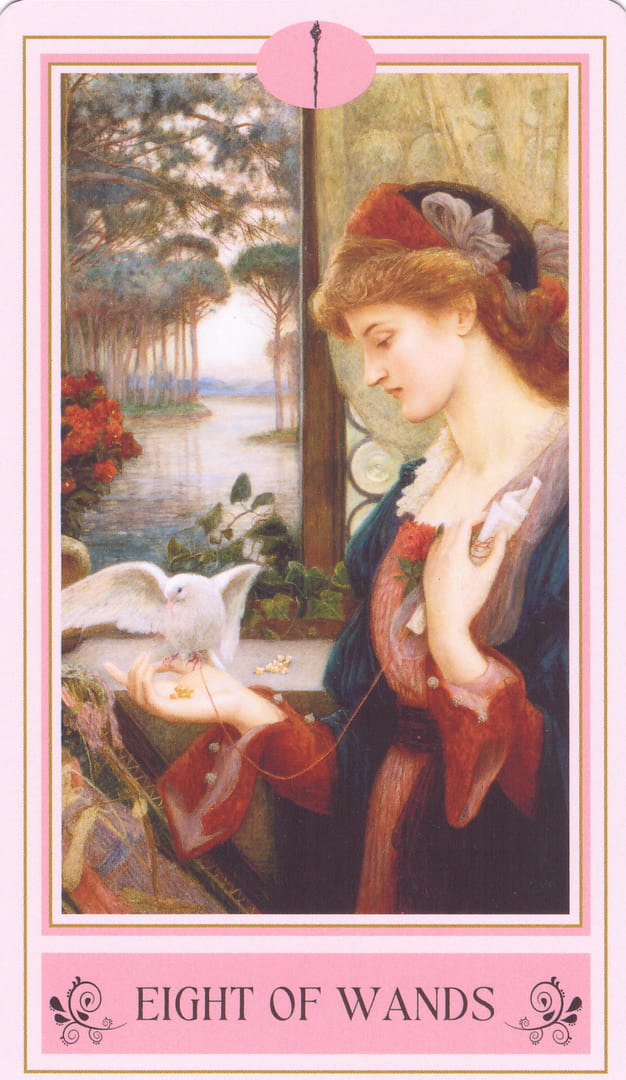 Восьмёрка жезлов — Tarot of Aphrodite