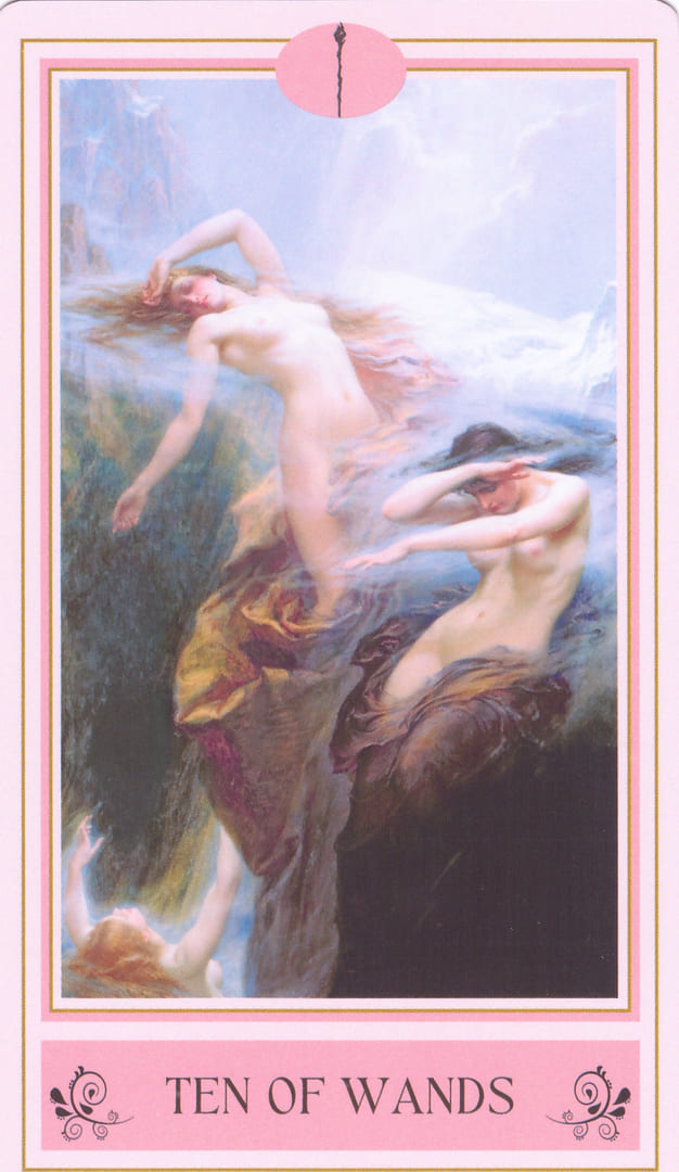 Десятка жезлов — Tarot of Aphrodite