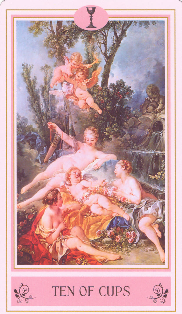 Десятка чаш — Tarot of Aphrodite