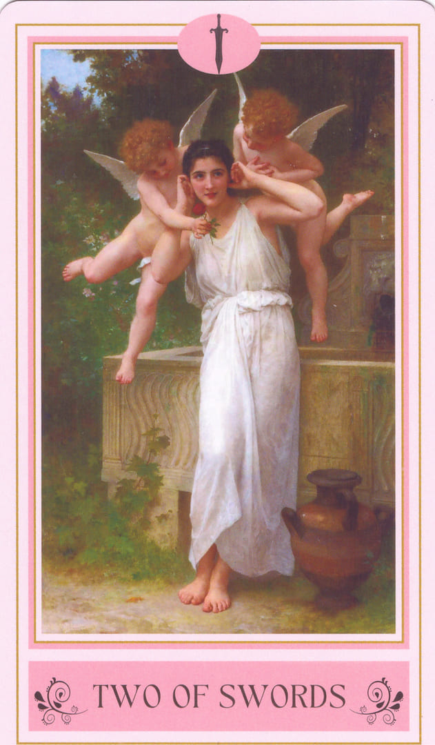 Двойка мечей — Tarot of Aphrodite